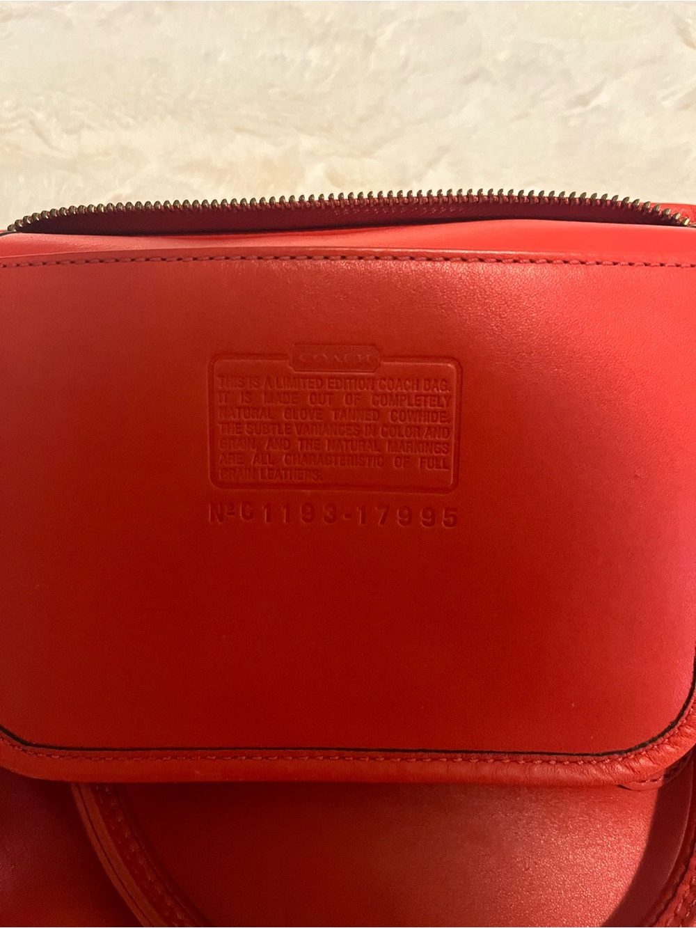 Limited Edition Coach Reissued bag - Picture 6 of 7